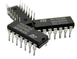 Through-hole DIP integrated circuits